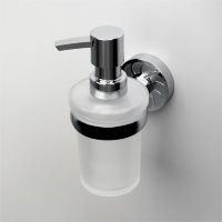 Дозатор для жидкого мыла стеклянный, 150 ml Isen К-4099