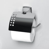 Держатель туалетной бумаги с крышкой Wern K-2525
