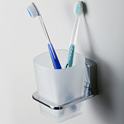Стакан для зубных щеток стеклянный Leine K-5028