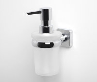 Дозатор для жидкого мыла стеклянный Lippe К-6599