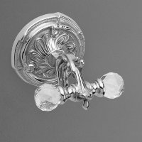 Двойной крючок Art&Max Barocco Crystal AM-1784-Cr-C